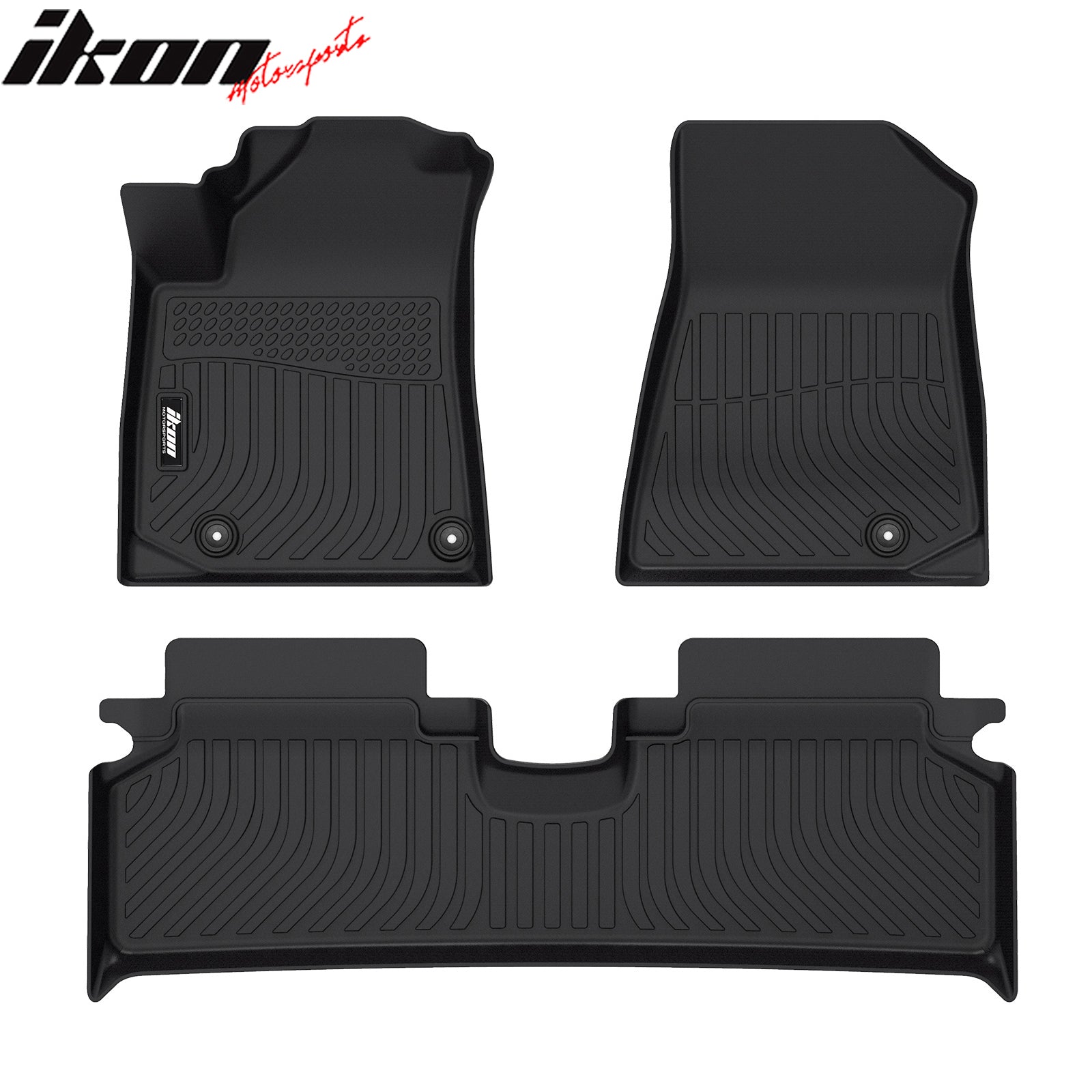 Fits 23-25 Kia Niro EV TPE 3D All Weather Floor Mats Liner 3PC + Trunk Mat Cover