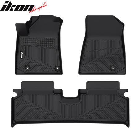 Fits 23-25 Kia Niro EV TPE 3D All Weather Floor Mats Liner 3PC + Trunk Mat Cover