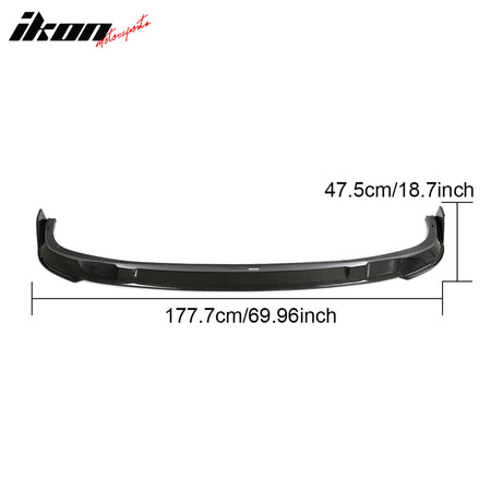 Fits 23-26 BMW G20 LCI M340i M Sport Carbon Fiber Front Bumper Lip 3D Style Kit