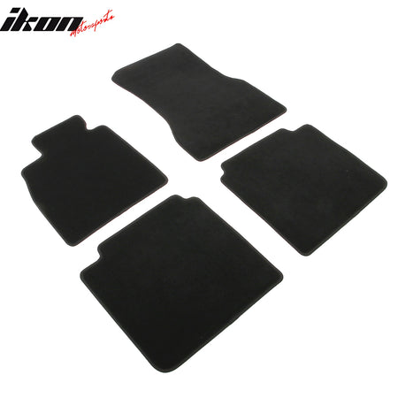 Fits 23-25 BMW I7 & 750e Anti-Slip First Second Row Floor Mats Carpet Nylon 4PCS