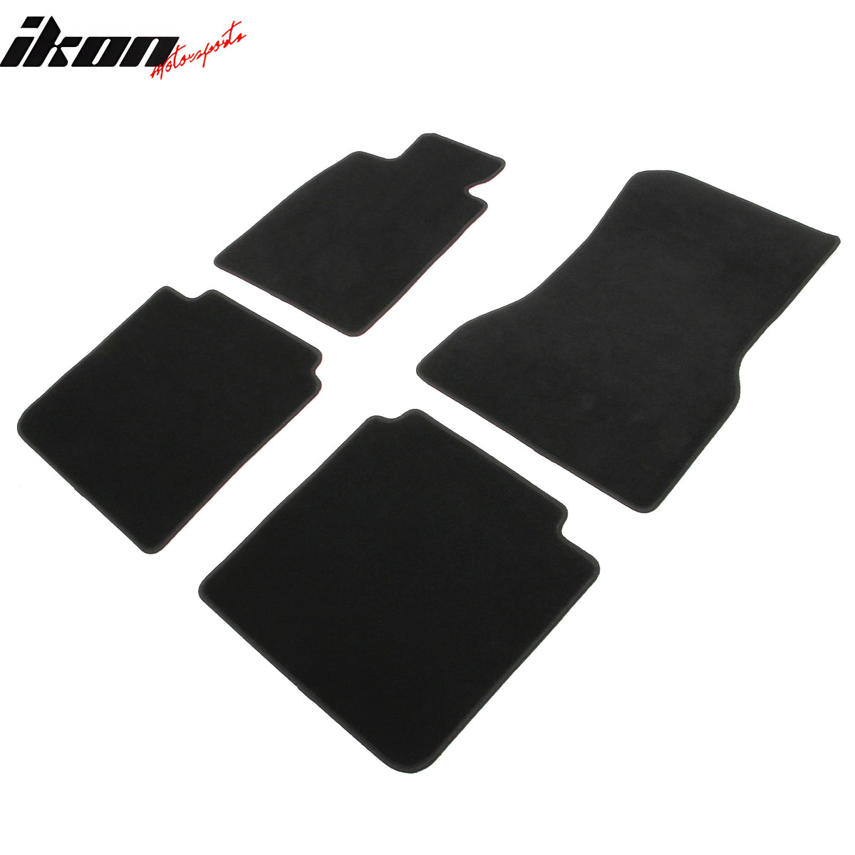 Fits 23-25 BMW I7 & 750e Anti-Slip First Second Row Floor Mats Carpet Nylon 4PCS
