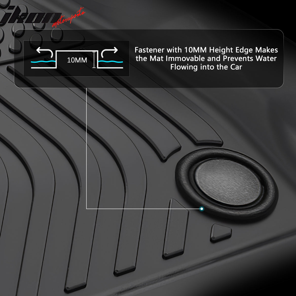 Fits 23-25 BMW G70 i7/750e Floor Mats TPE Carpets 3D All Weather Car Boot Liner
