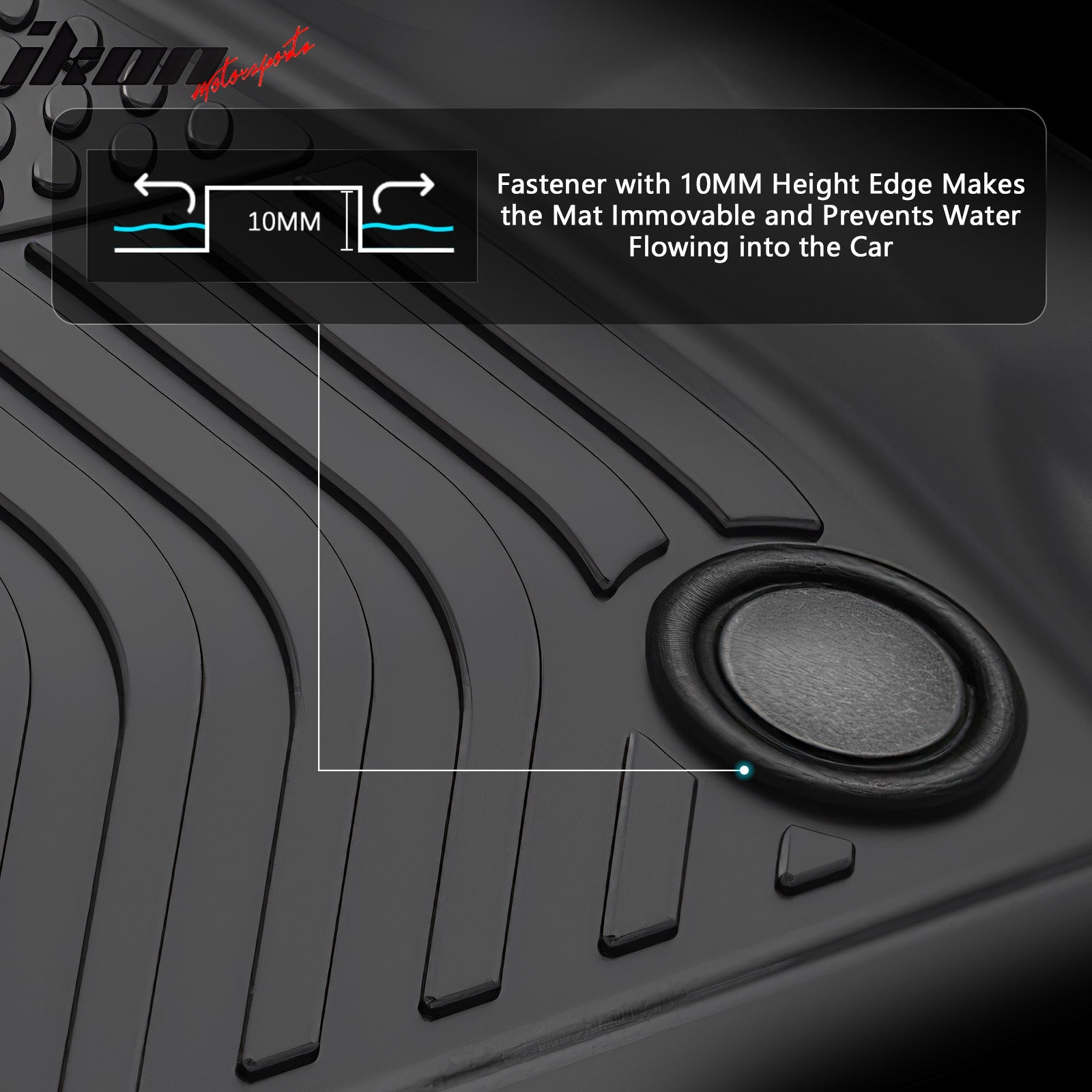 Fits 23-25 BMW G70 i7/750e Floor Mats TPE Carpets 3D All Weather Car Boot Liner
