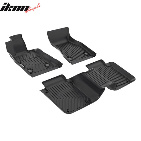 Fits 23-25 BMW G70 i7/750e Floor Mats TPE Carpets 3D All Weather Car Boot Liner