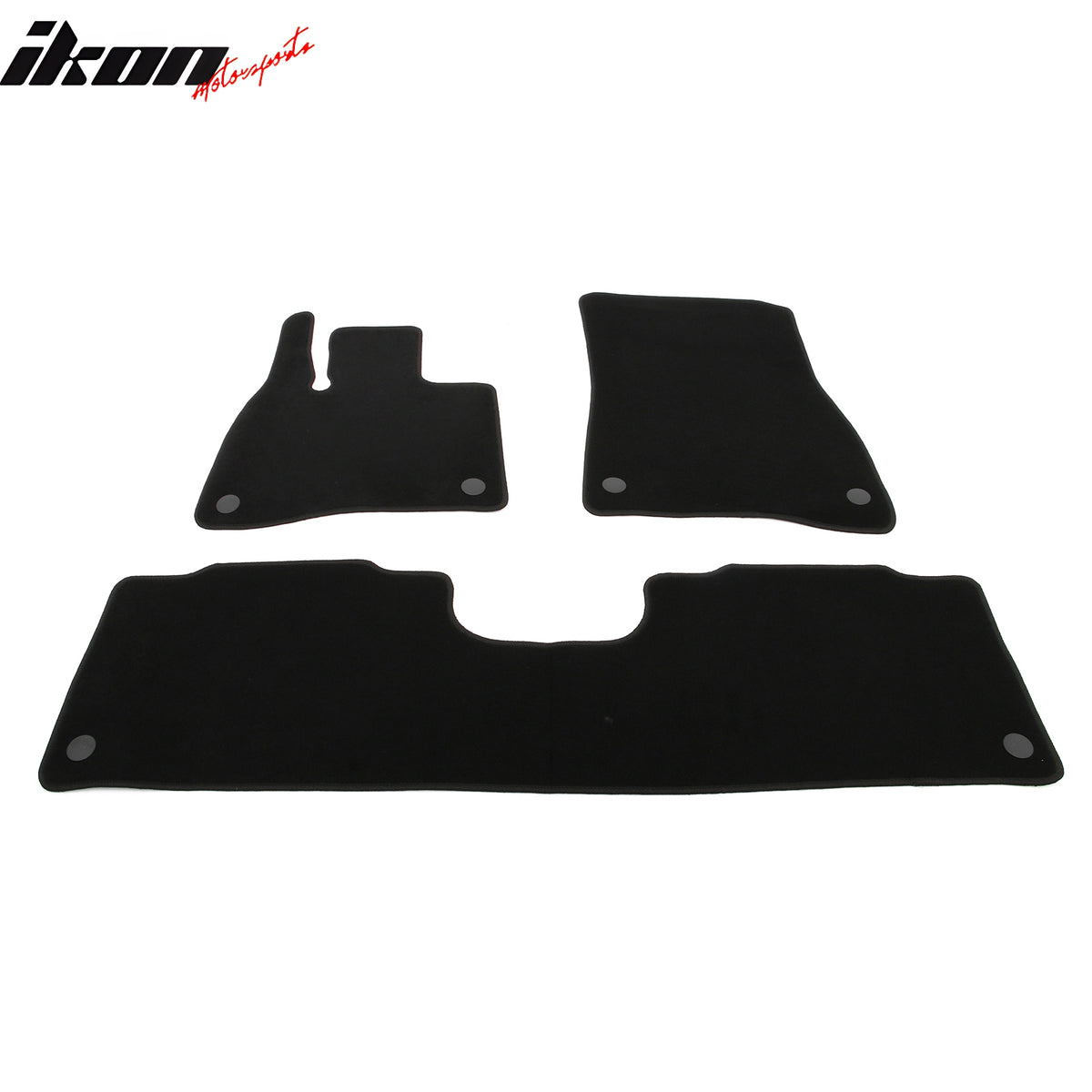 Fits 23-25 Benz EQS SUV X296 Anti-Slip First Second Row Floor Mats Carpets Nylon