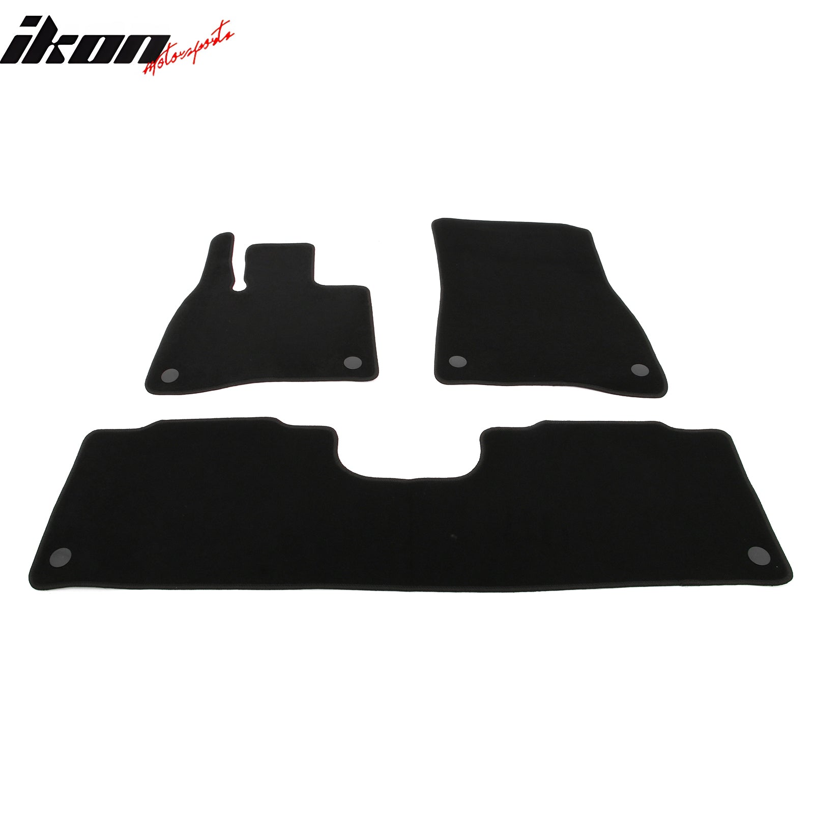 Fits 23-25 Benz EQS SUV X296 Anti-Slip First Second Row Floor Mats Carpets Nylon