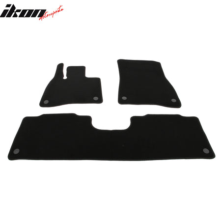 Fits 23-25 Benz EQS SUV X296 Anti-Slip First Second Row Floor Mats Carpets Nylon