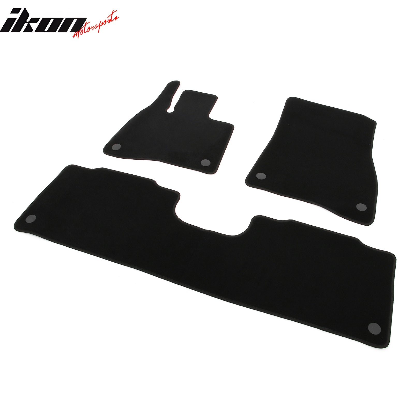 Fits 23-25 Benz EQS SUV X296 Anti-Slip First Second Row Floor Mats Carpets Nylon