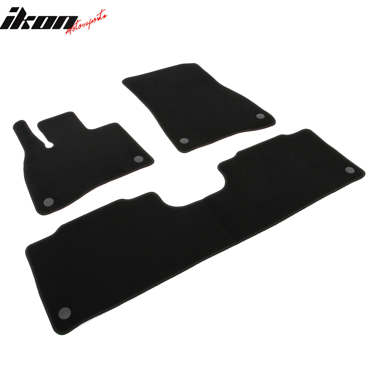 Fits 23-25 Benz EQS SUV X296 Anti-Slip First Second Row Floor Mats Carpets Nylon