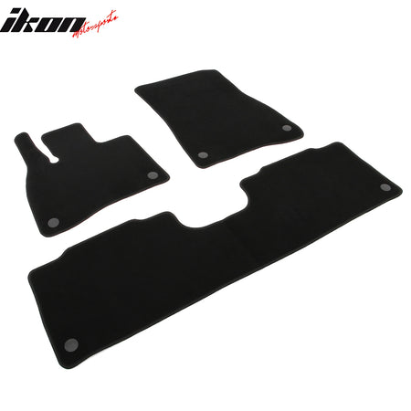 Fits 23-25 Benz EQS SUV X296 Anti-Slip First Second Row Floor Mats Carpets Nylon