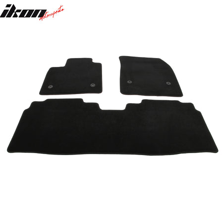 Fits 23-26 Cadillac LYRIQ Anti-Slip First Second Row Floor Mats Carpets Nylon