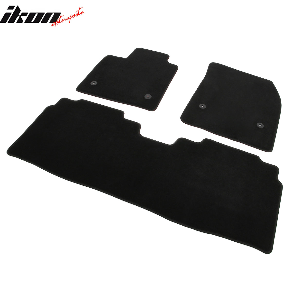 Fits 23-26 Cadillac LYRIQ Anti-Slip First Second Row Floor Mats Carpets Nylon