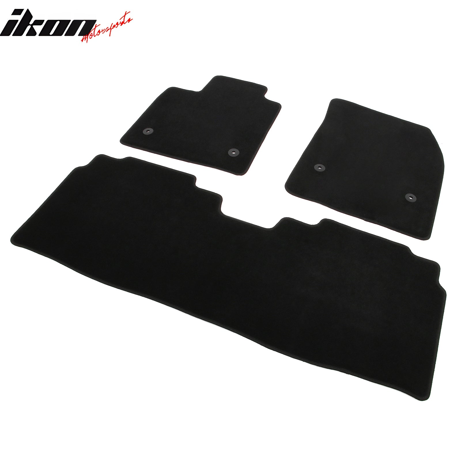Fits 23-26 Cadillac LYRIQ Anti-Slip First Second Row Floor Mats Carpets Nylon