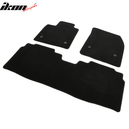 Fits 23-26 Cadillac LYRIQ Anti-Slip First Second Row Floor Mats Carpets Nylon