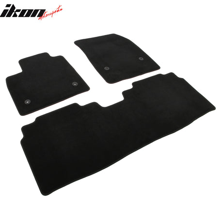 Fits 23-26 Cadillac LYRIQ Anti-Slip First Second Row Floor Mats Carpets Nylon