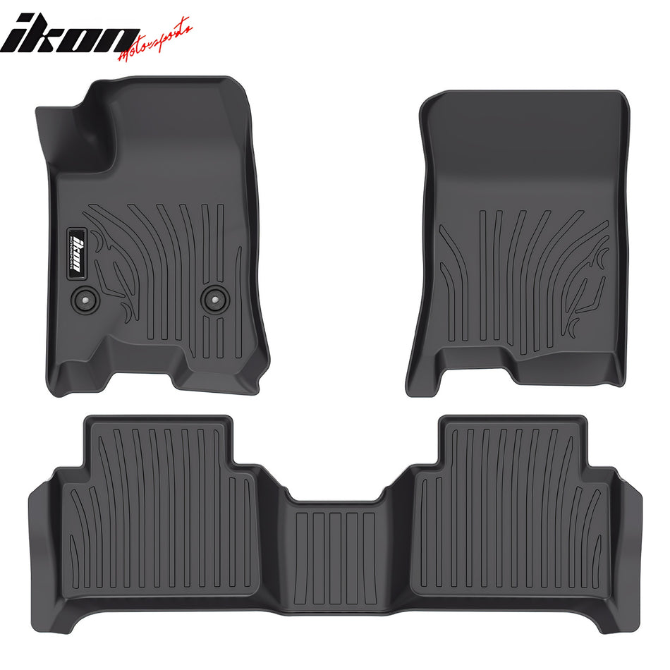 2023-2025 Colorado/Canyon Floor Mats TPE Carpets 3D All Weather Liner