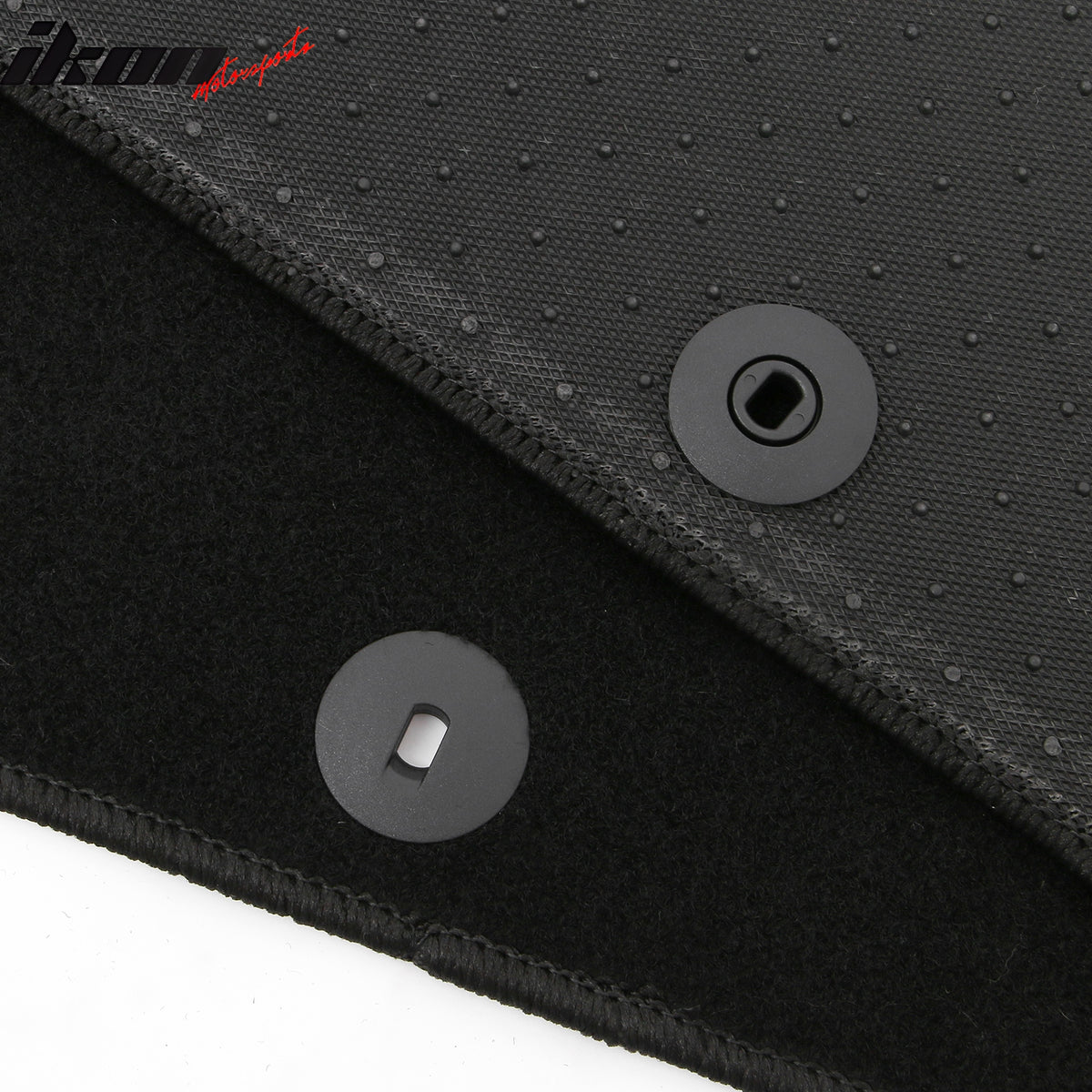 Fits 23-25 Genesis Electrified G80 Anti-Slip Floor Mats Carpets Nylon 4PCS Black