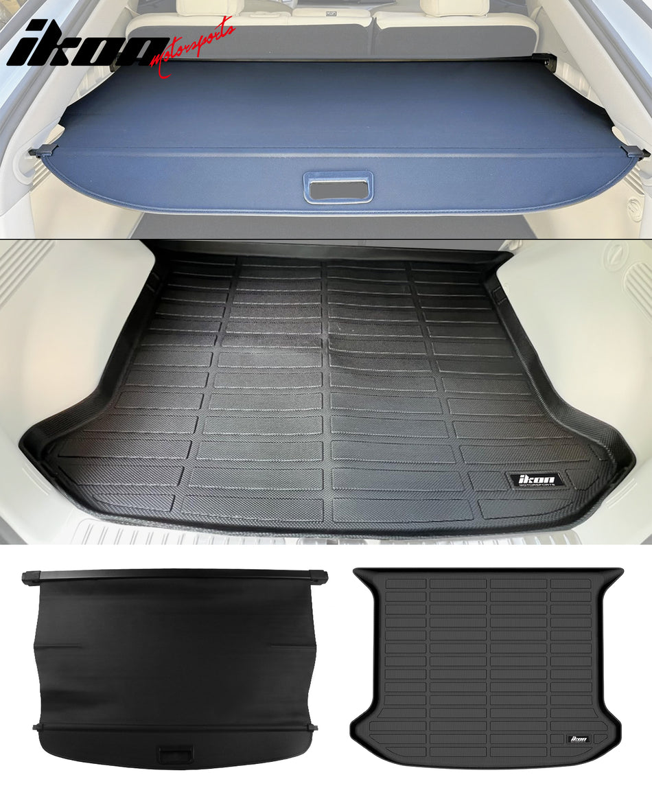 2023-2026 Genesis GV60 AWD 3D Trunk Mat Cargo Liner + Cargo Cover TPE