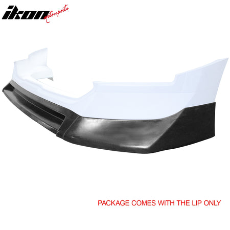 Fits 23-25 Kia Soul Unpainted Front Bumper Lip Lower Air Dam Spoiler PU 3PCS