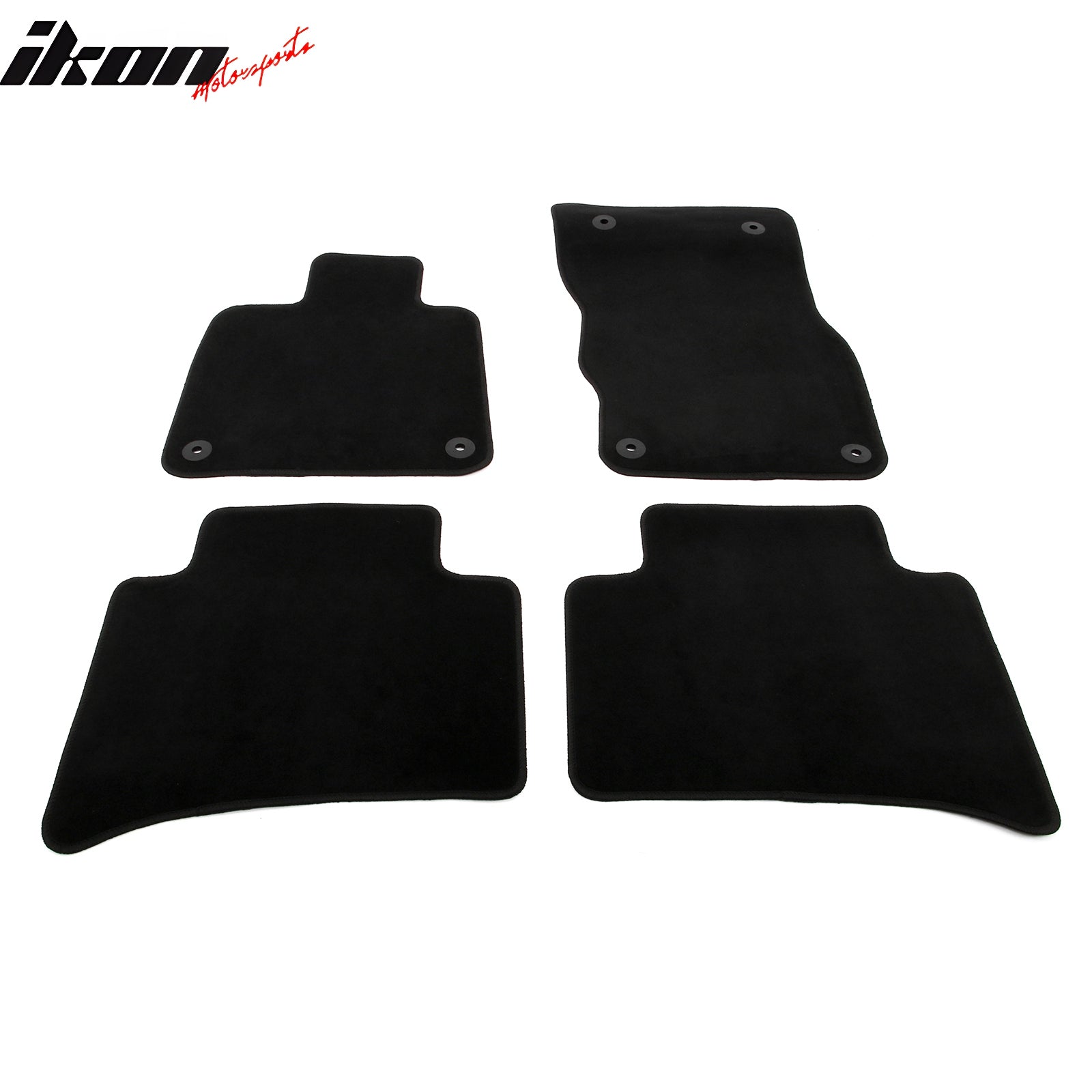 Fits 23-26 Maserati Grecale Anti-Slip First Second Row Floor Mats