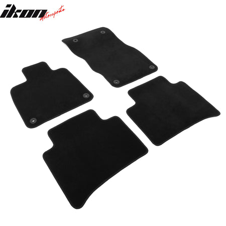 Fits 23-25 Maserati Grecale Anti-Slip First Second Row Floor Mats Carpets Nylon