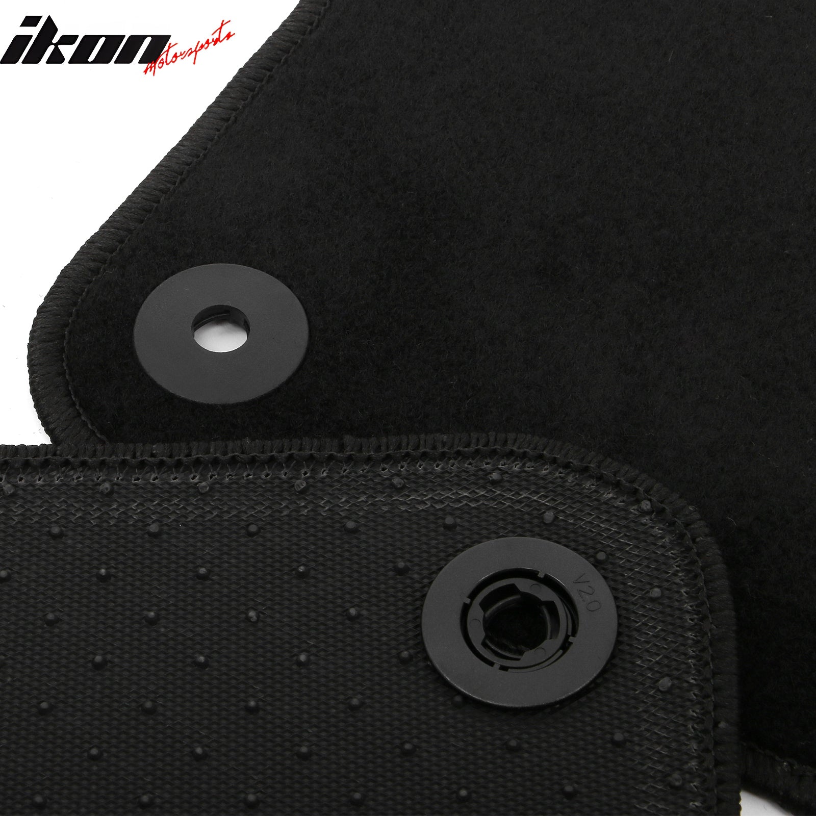 Fits 23-25 Maserati Grecale Anti-Slip First Second Row Floor Mats Carpets Nylon