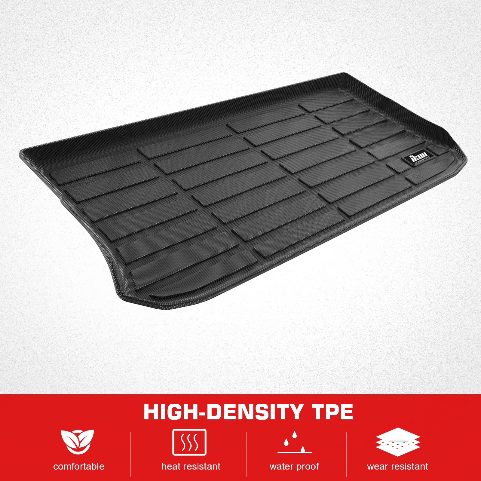 Fits 23-26 Benz X296 EQS SUV TPE All Weather Rear Cargo Liner Trunk Tray Mats
