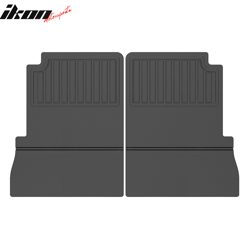 2023-2025 Benz X296 EQS SUV Rear Seat Back Protector Backrest Mats TPE