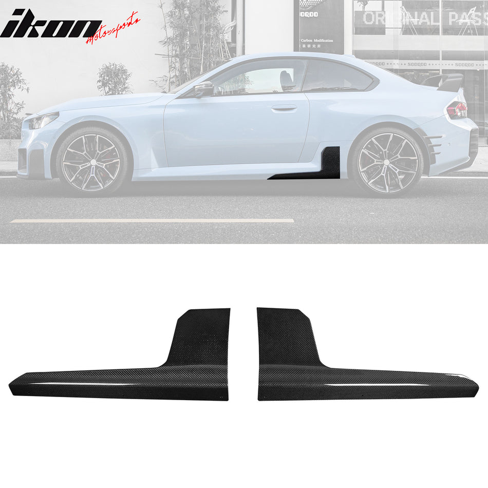 2023-2026 BMW G87 M2 Side Skirts M Performance Carbon Fiber Rocker Panel