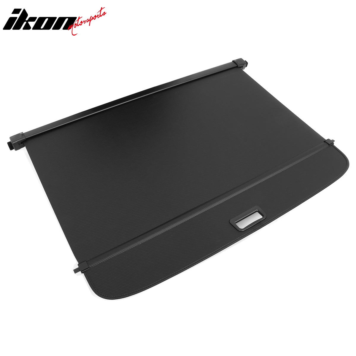 Fits 23-26 Cadillac LYRIQ Carbon Fiber Print Retractable Rear Trunk Cargo Cover