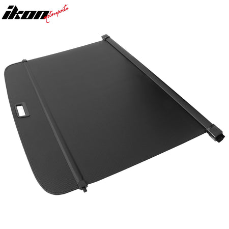 Fits 23-26 Cadillac LYRIQ Carbon Fiber Print Retractable Rear Trunk Cargo Cover