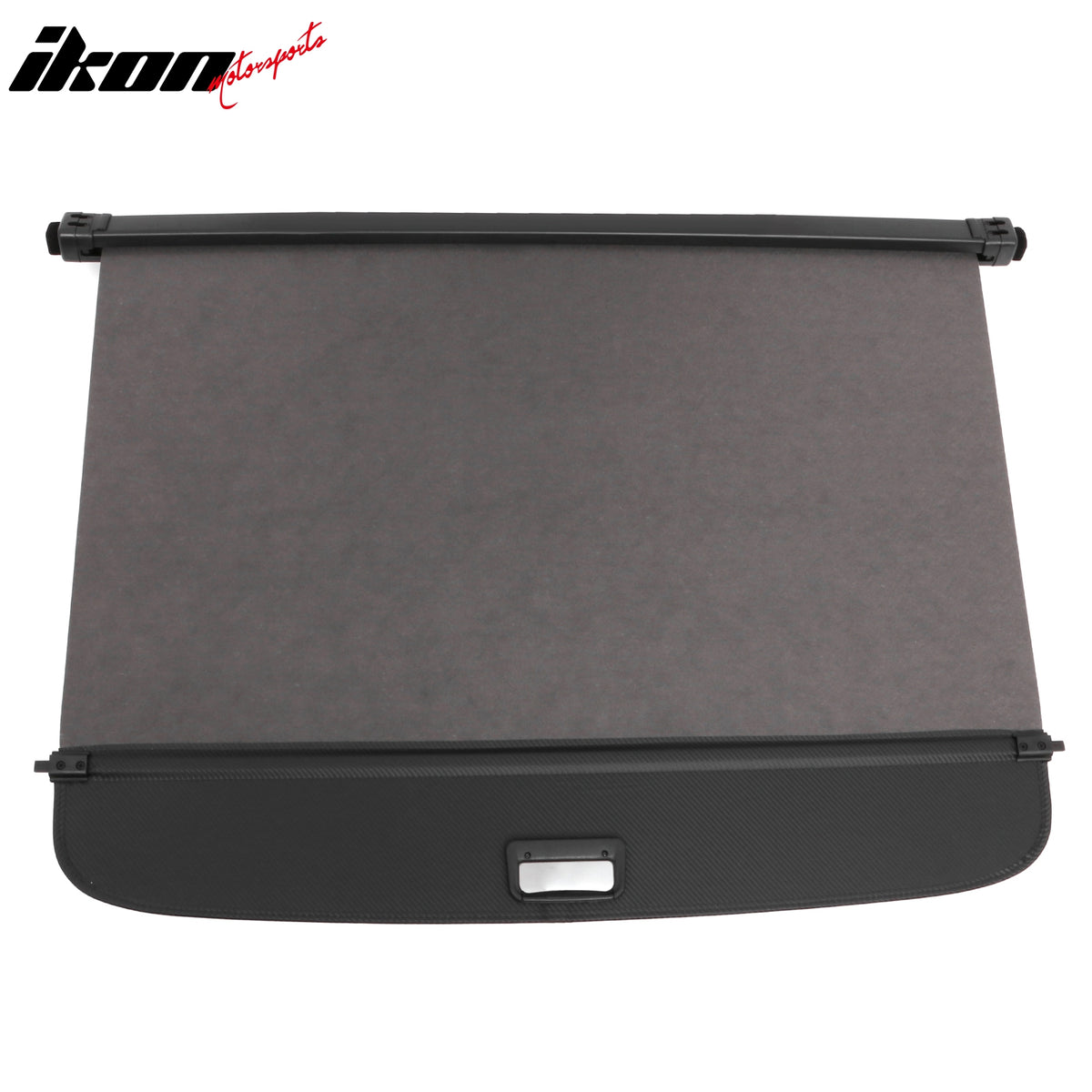 Fits 23-26 Cadillac LYRIQ Carbon Fiber Print Retractable Rear Trunk Cargo Cover