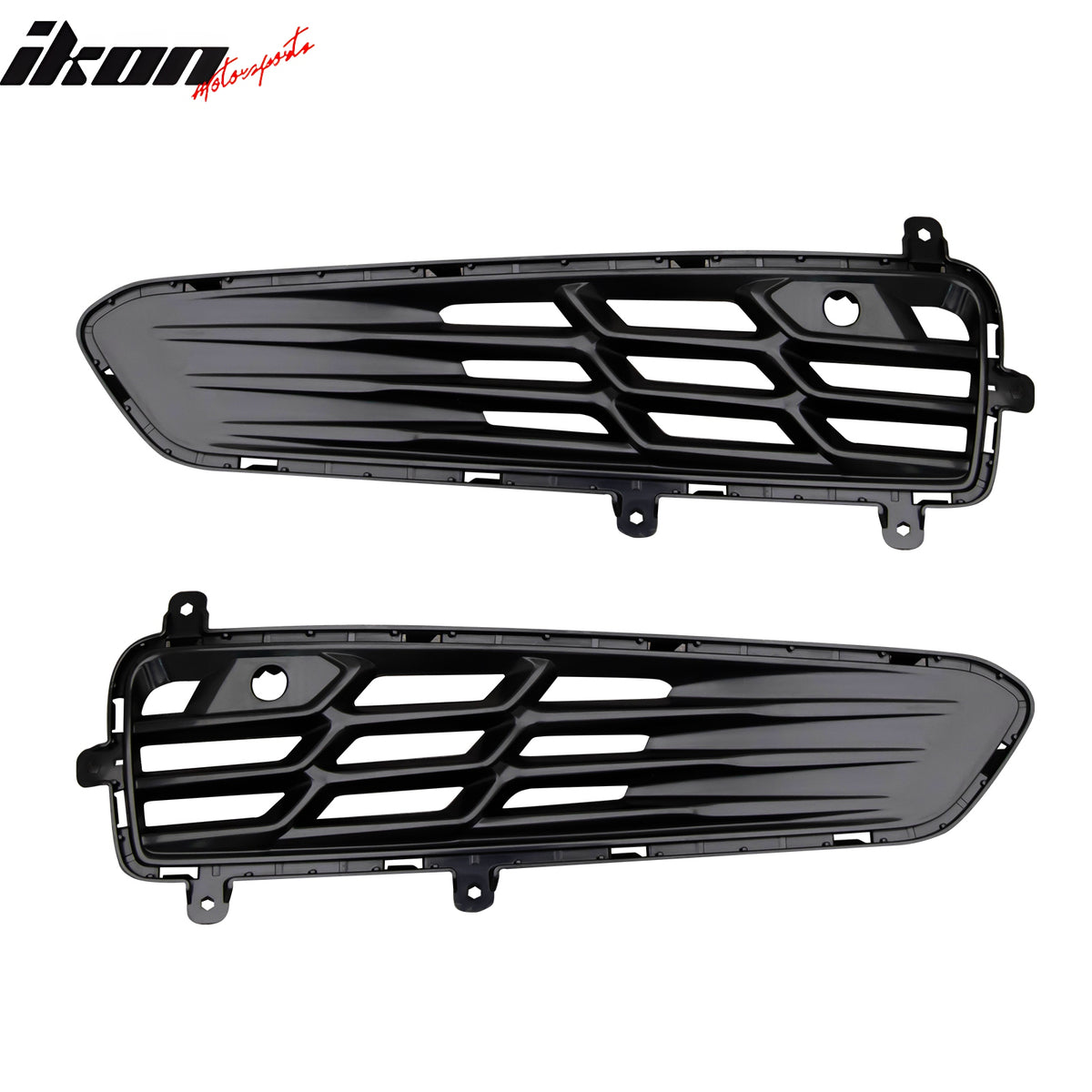 Fits 23-25 Chevy Corvette C8 Z06 ZR1 OE Style Rear Bumper Mesh Grille ABS Black