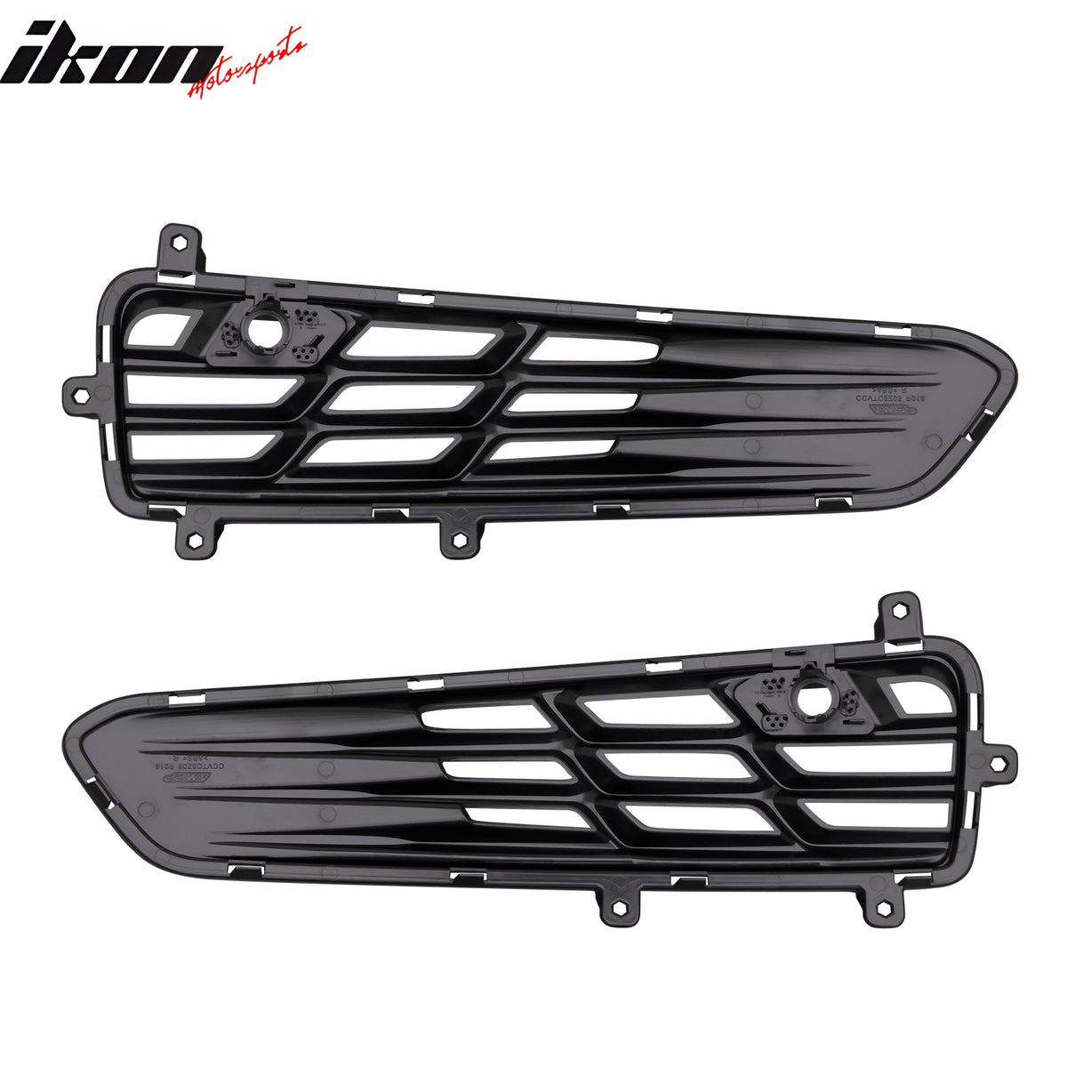 Fits 23-25 Chevy Corvette C8 Z06 ZR1 OE Style Rear Bumper Mesh Grille ABS Black