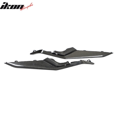 Fits 23-25 Chevy Corvette C8 Z06/E-Ray/ZR1 Grille Trim Carbon Fiber 2PC Overlay