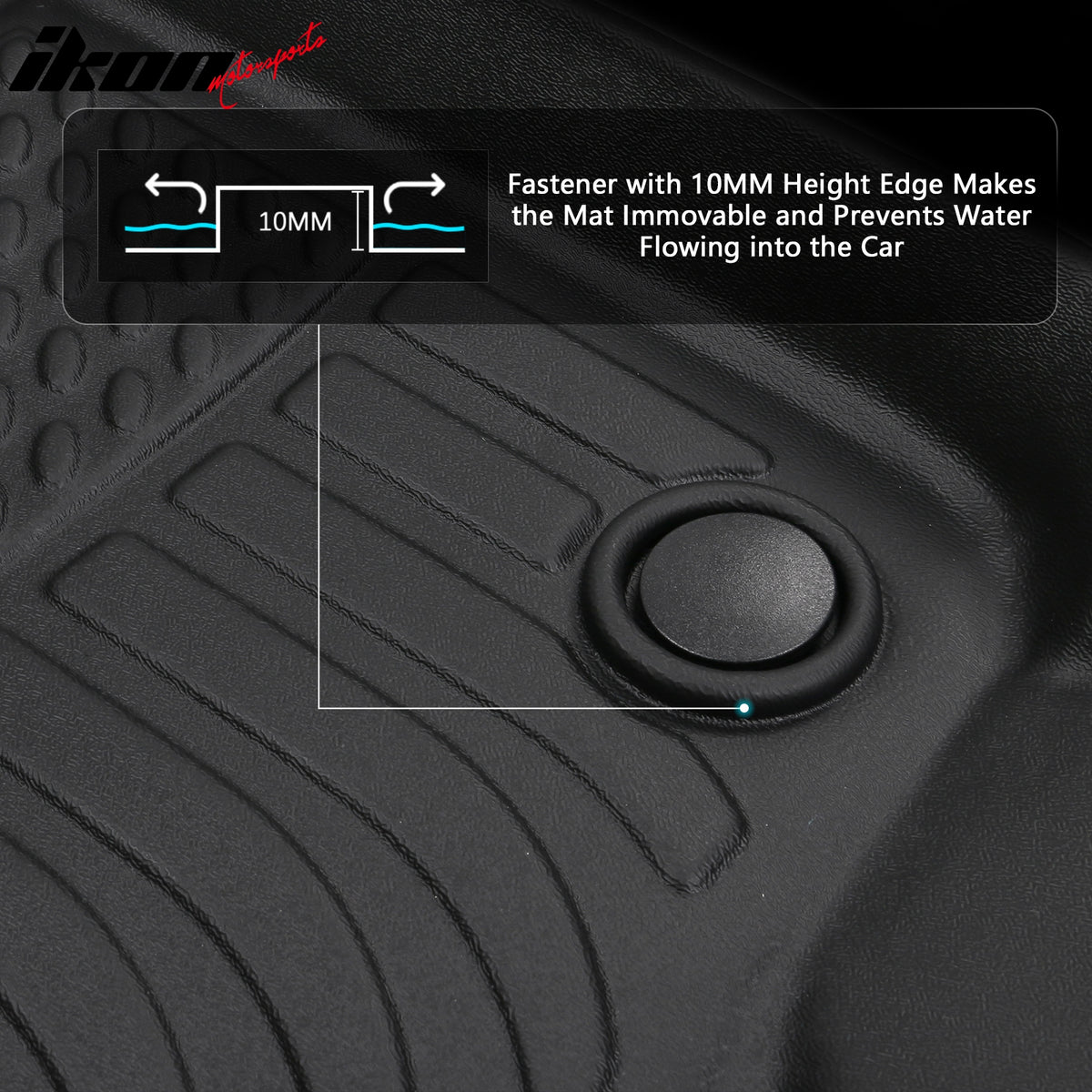 Fits 23-25 Dodge Hornet 24-26 Alfa Romeo Tonale TPE Floor Mats All Weather Liner