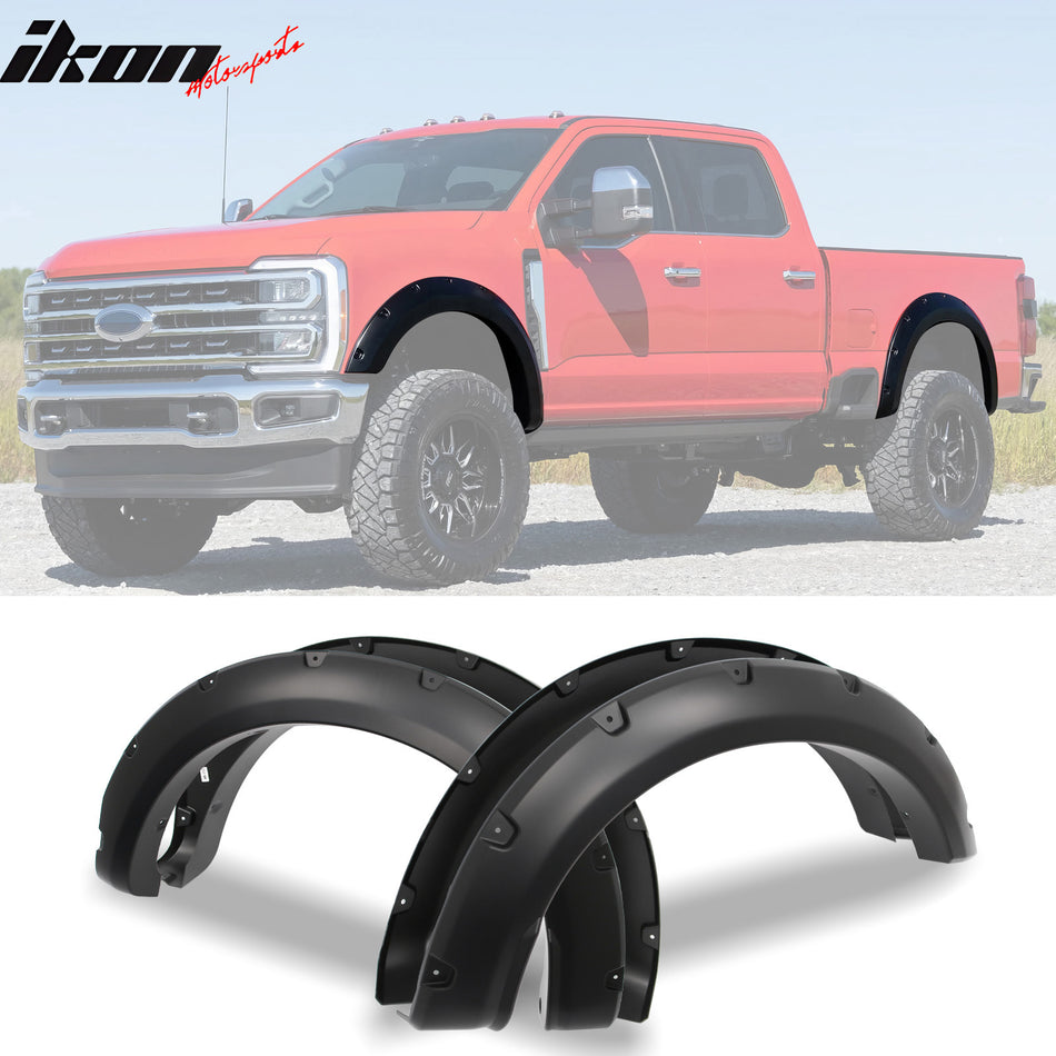 2023-2025 Ford F-250 F-350 Super Duty Pocket Style Fender Flares PP