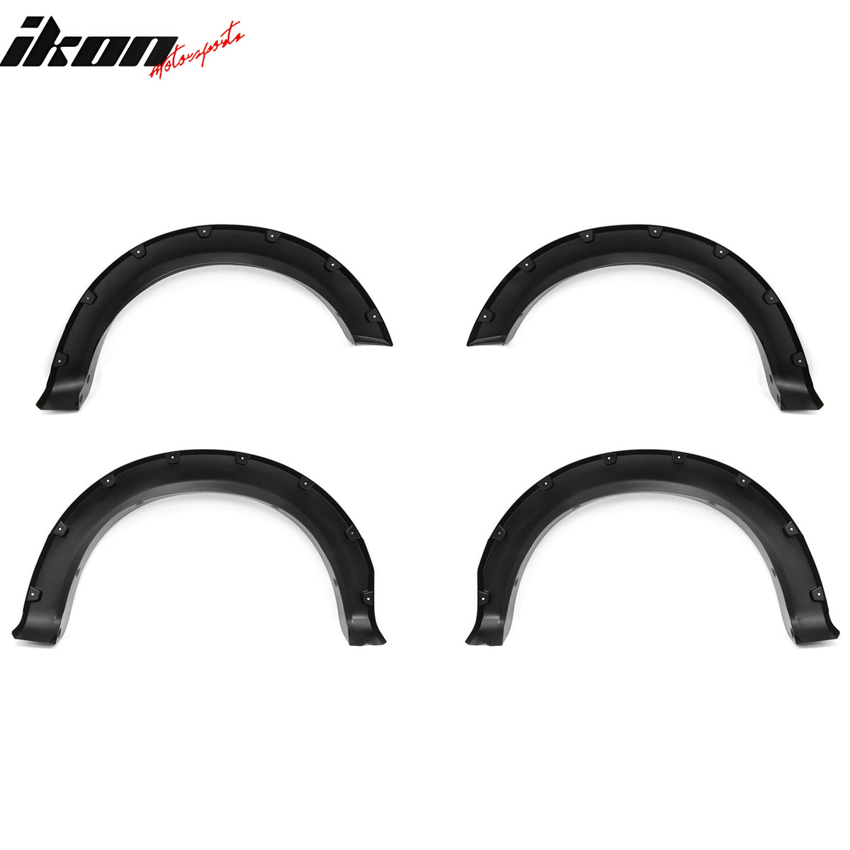 Fits 23-26 F-250 F-350 Super Duty Fender Flares Pocket Style Wheel Arch Covers