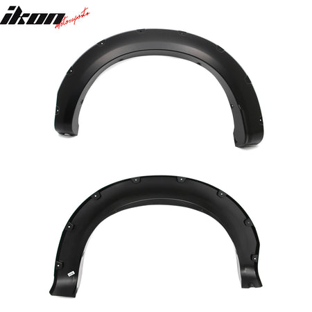 Fits 23-26 F-250 F-350 Super Duty Fender Flares Pocket Style Wheel Arch Covers