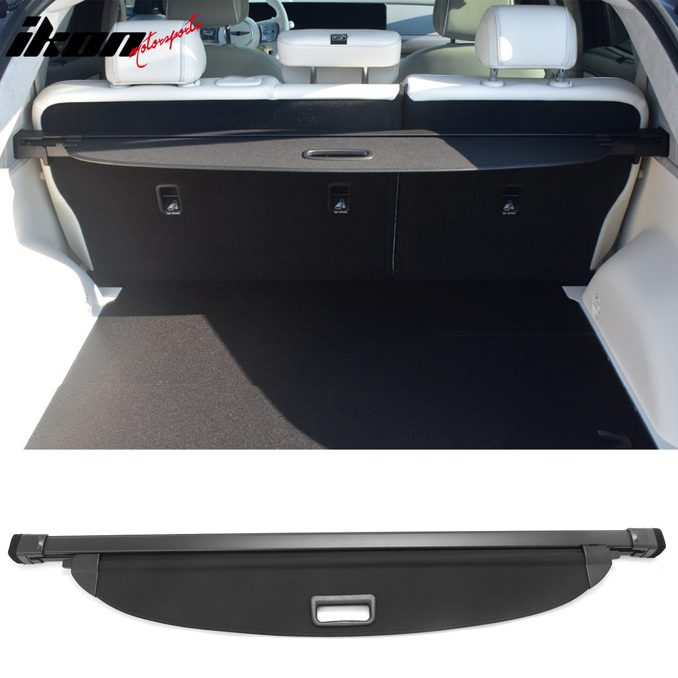 2023-2026 Genesis GV60 Cargo Cover Black Retractable Rear Trunk Shield