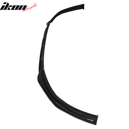 Fits 23-25 Honda Accord IK V4 Style Front Bumper Lip Spoiler Carbon Fiber Print