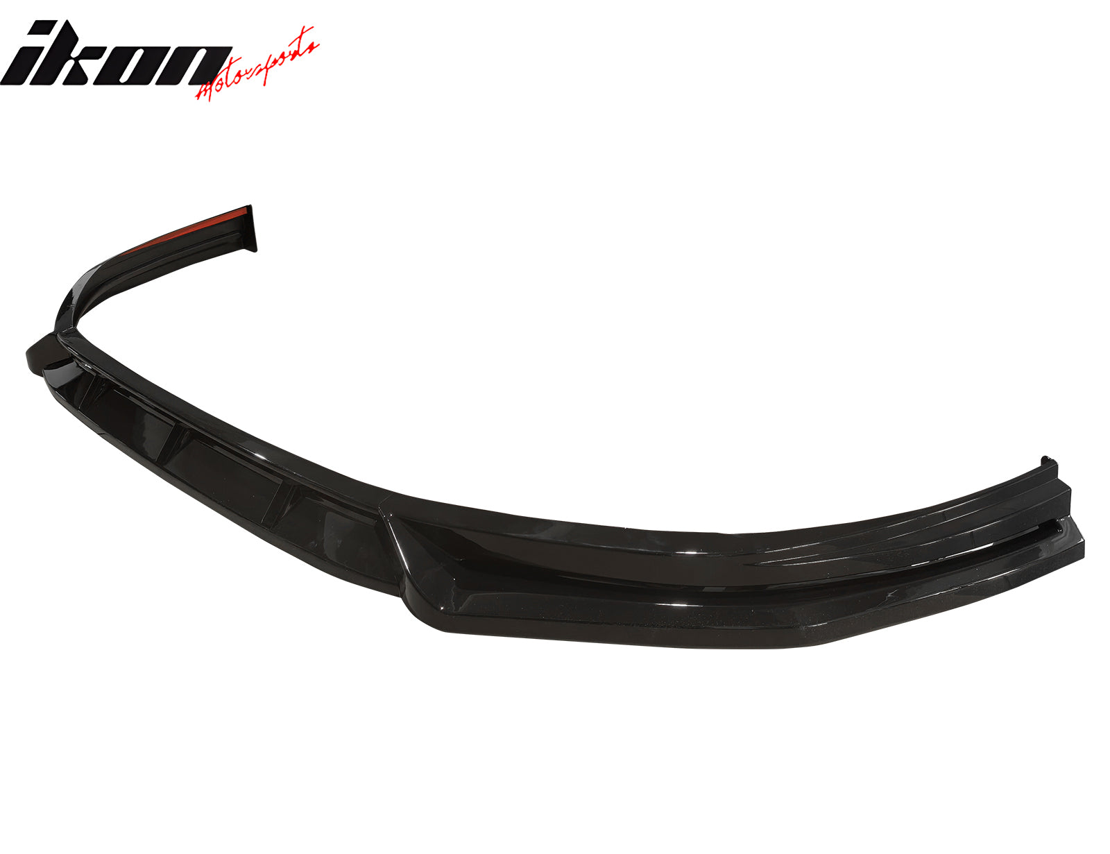 Fits 23-25 Honda Accord 11th Gen IK V4 Front Bumper Lip Splitter Gloss Black