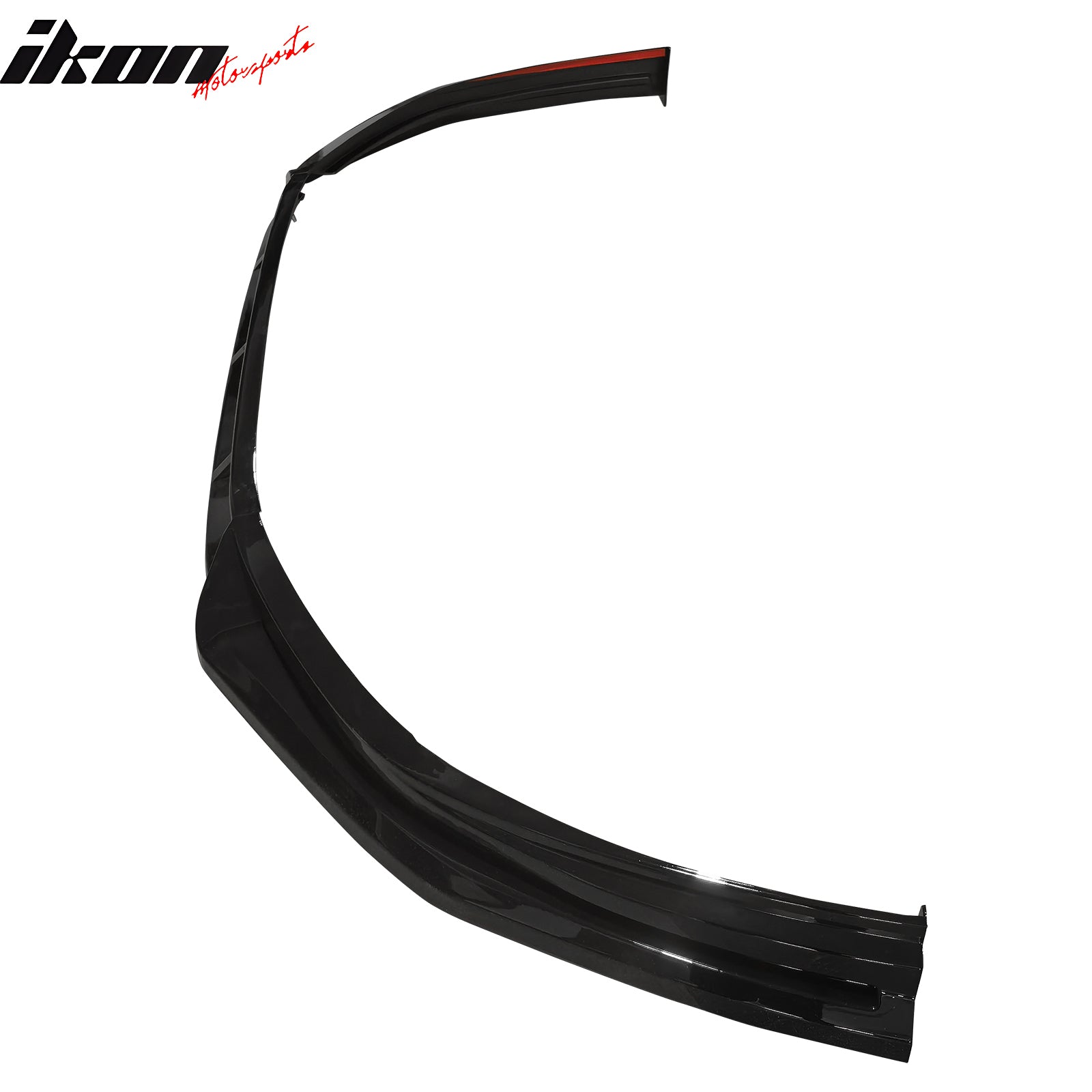 Fits 23-25 Honda Accord 11th Gen IK V4 Front Bumper Lip Splitter Gloss Black