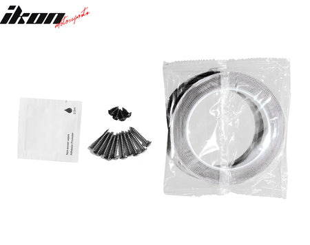 Fits 23-25 Honda Accord 11th Gen IK V4 Front Bumper Lip Splitter Gloss Black