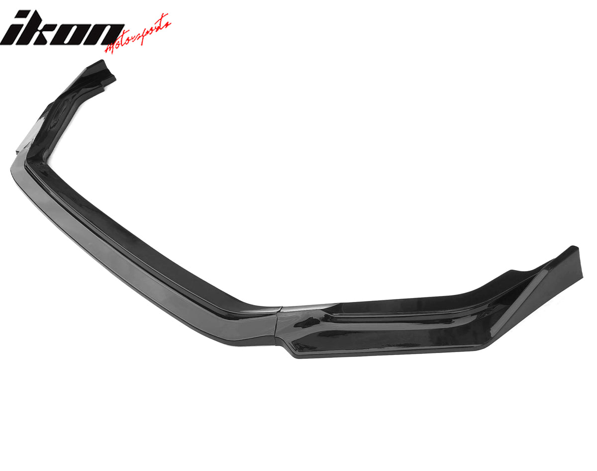 Fits 23-25 Honda Civic FL5 Type R Hatchback AK ABS Front Bumper Lip Gloss Black