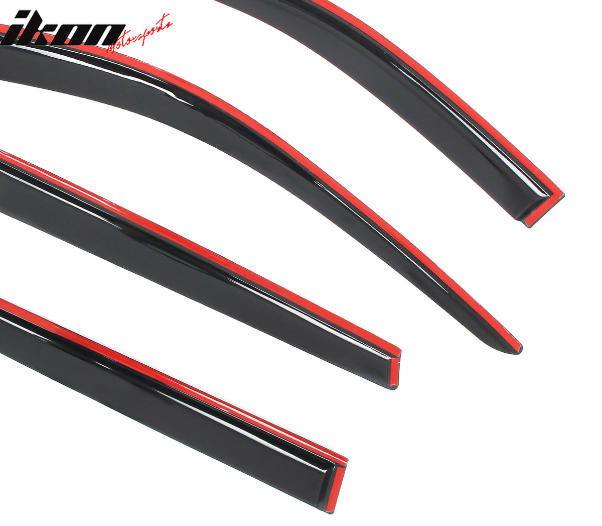 Fits 23-26 Honda CR-V Window Visor Tape on Sun Rain Guard Acrylic Vent Deflector