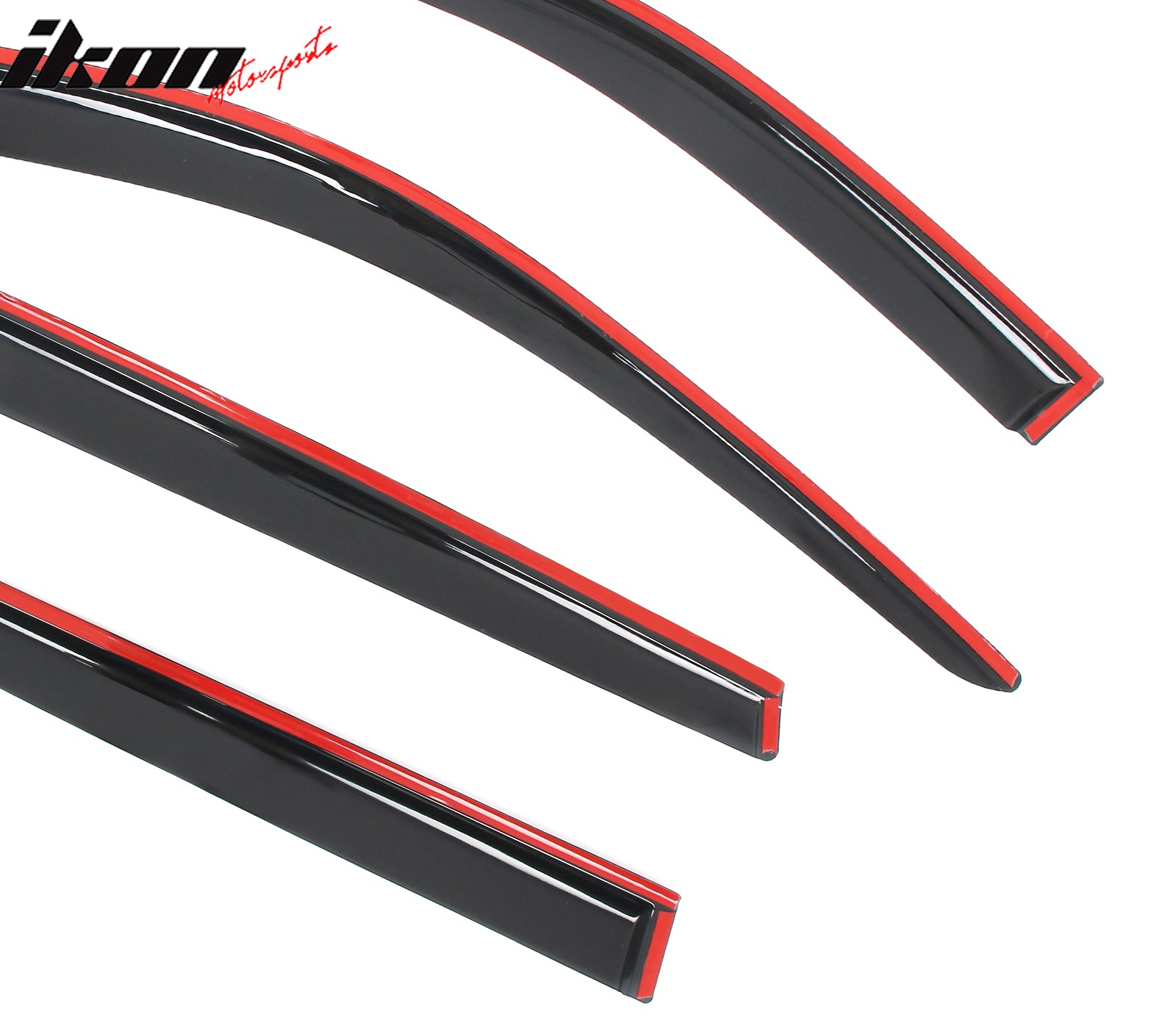 Fits 23-26 Honda CR-V Window Visor Tape on Sun Rain Guard Acrylic Vent Deflector