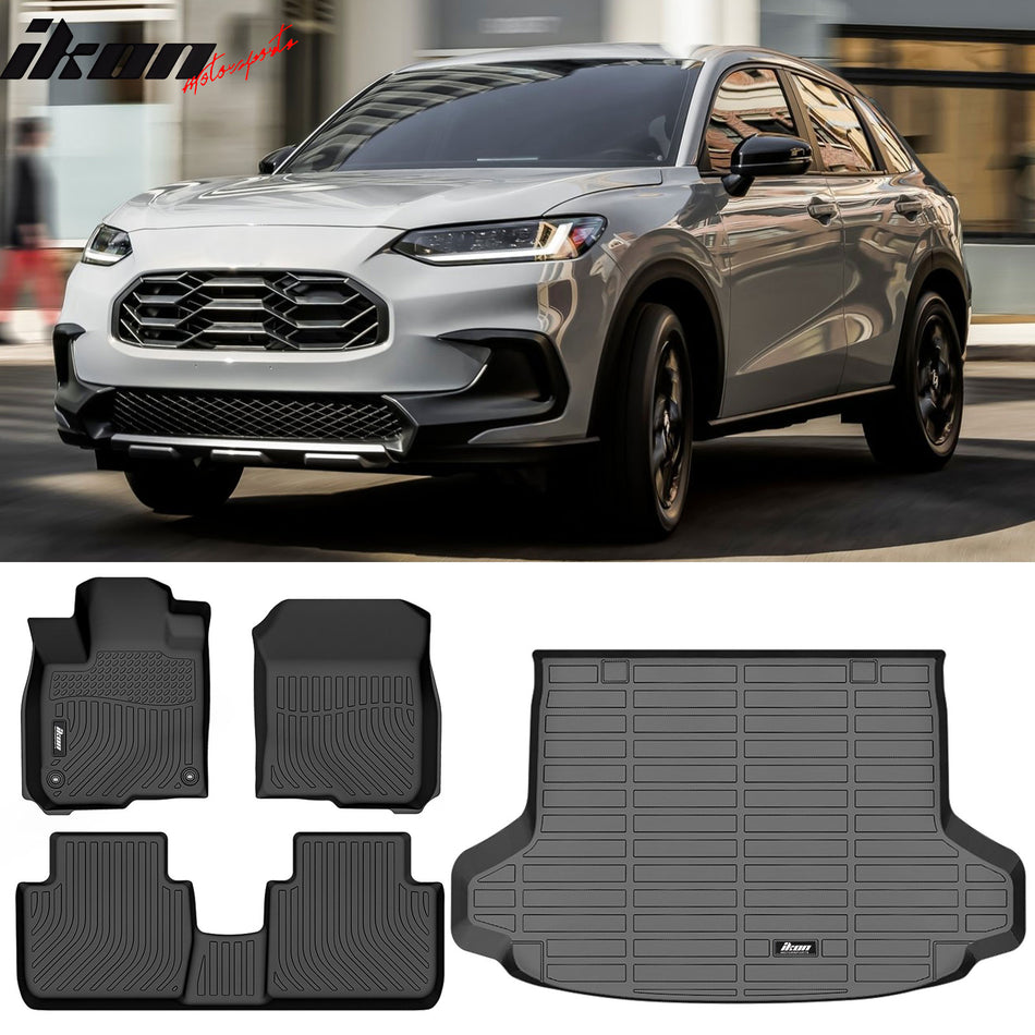 2023-2026 Honda HR-V Floor Mat+Trunk Mat All Weather Liner TPE