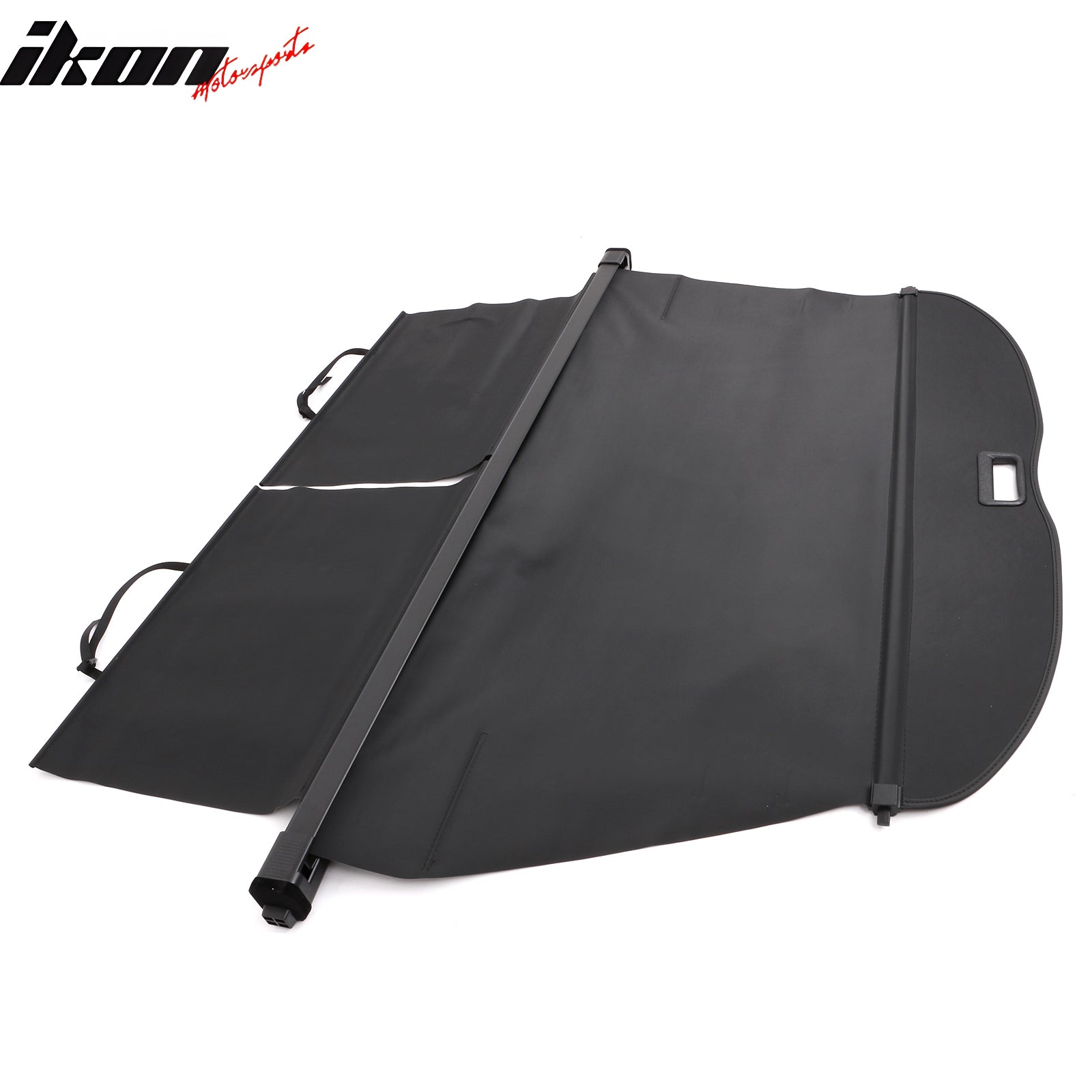 Fits 23-26 Honda Pilot Retractable Rear Trunk Cargo Cover Luggage Shade Black