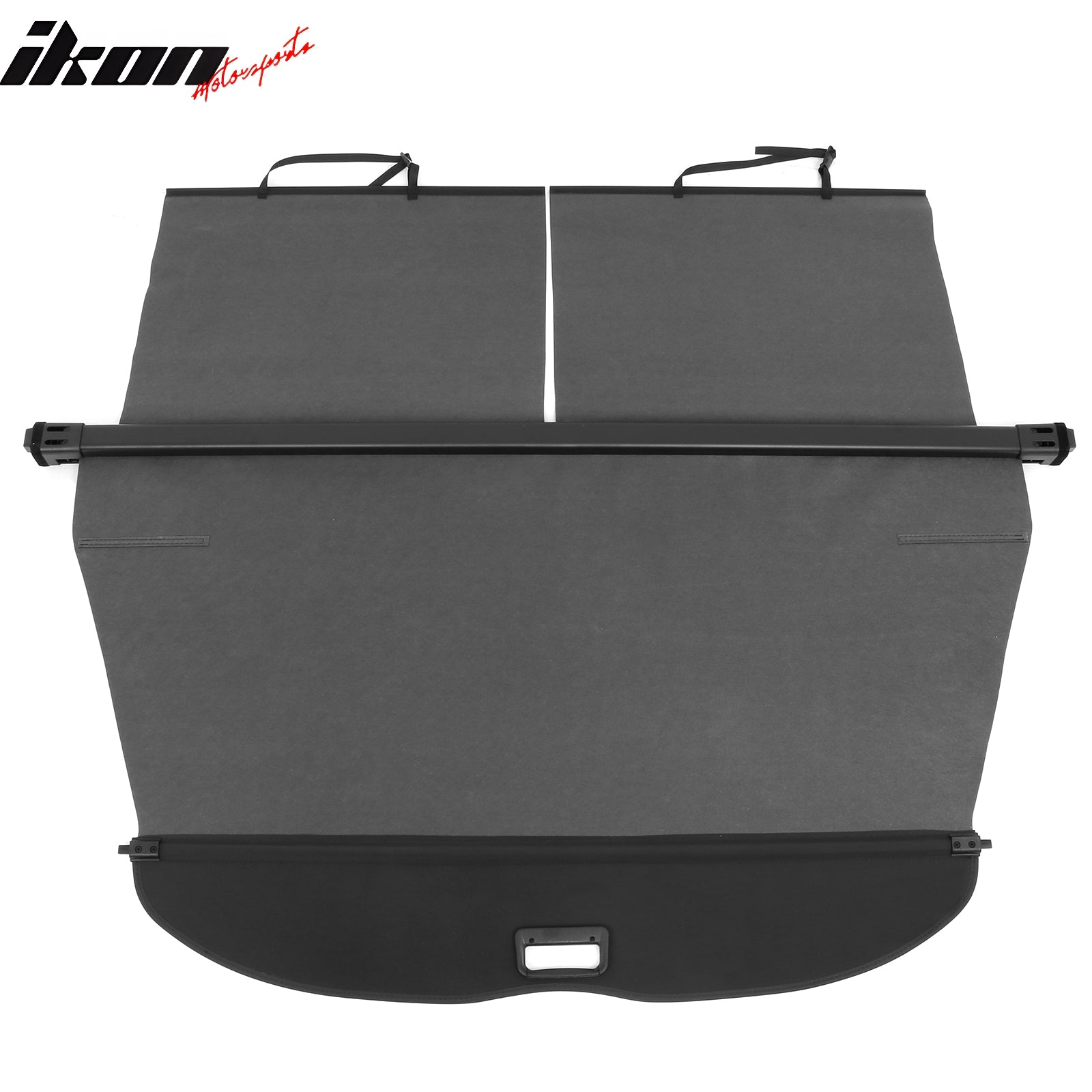 Fits 23-26 Honda Pilot Retractable Rear Trunk Cargo Cover Luggage Shade Black